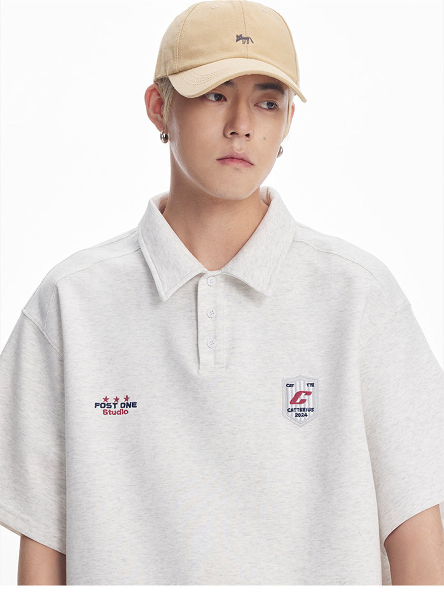 Liber SS Men's Embroidered Polo Shirt