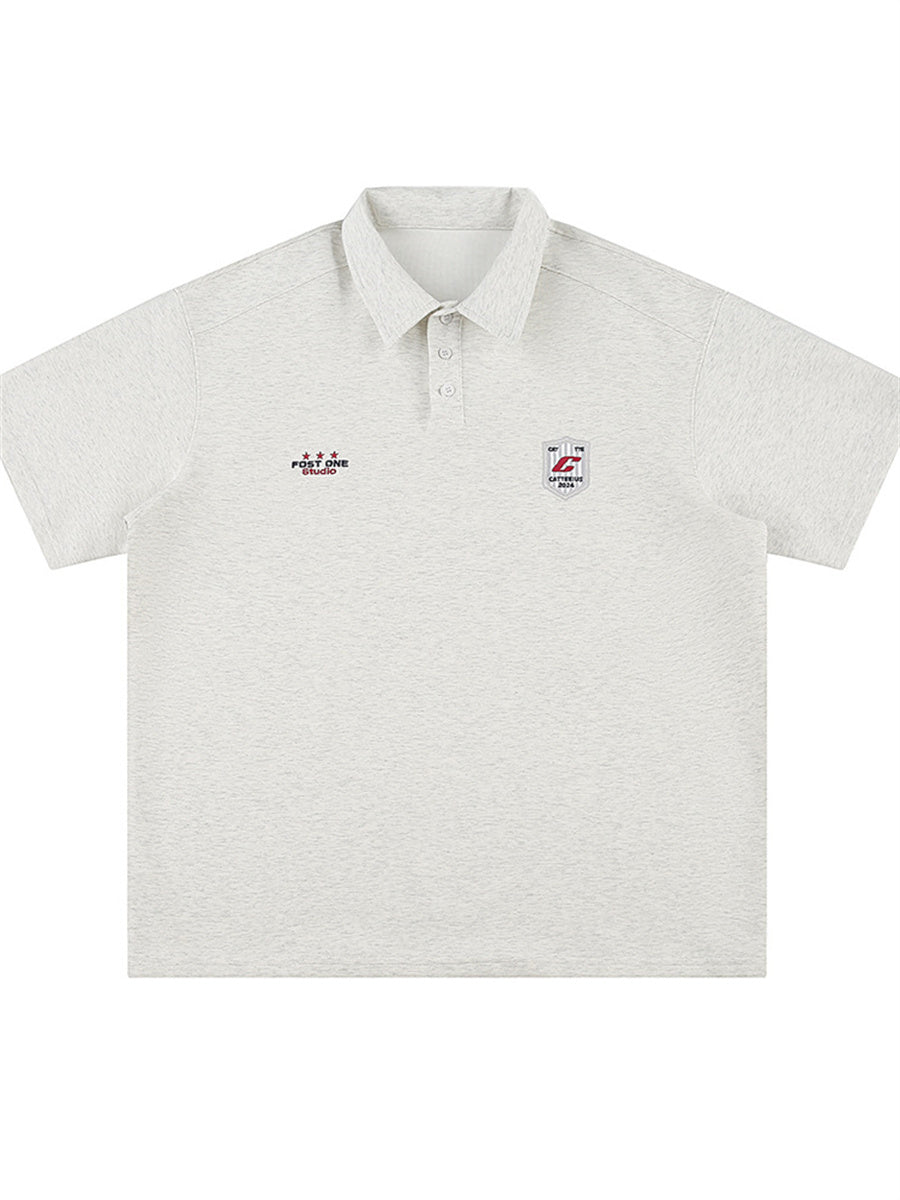 Liber SS Men's Embroidered Polo Shirt