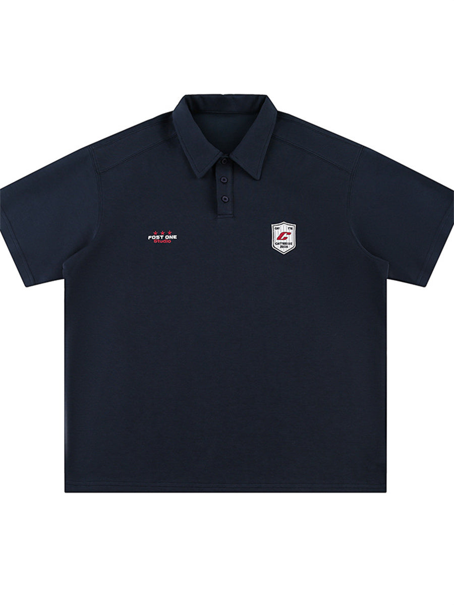 Liber SS Men's Embroidered Polo Shirt