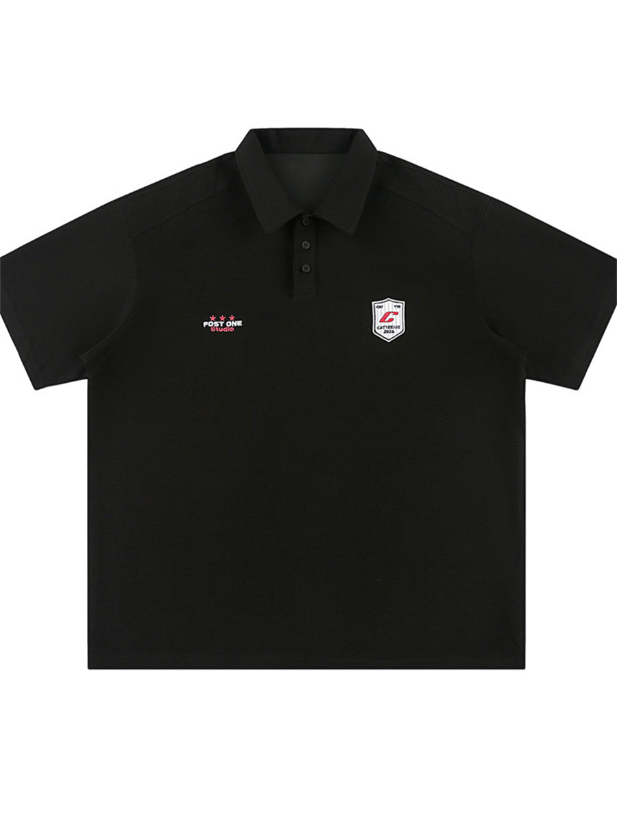 Liber SS Men's Embroidered Polo Shirt