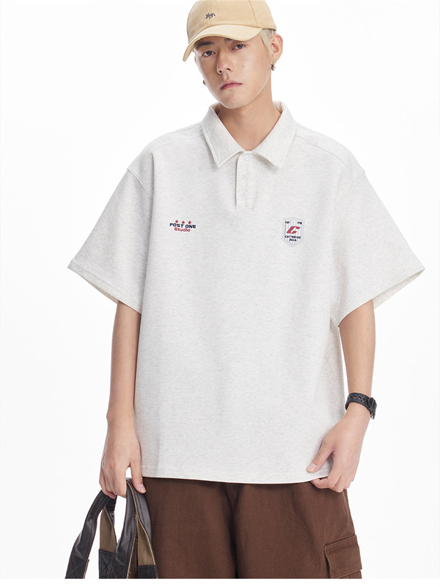 Liber SS Men's Embroidered Polo Shirt
