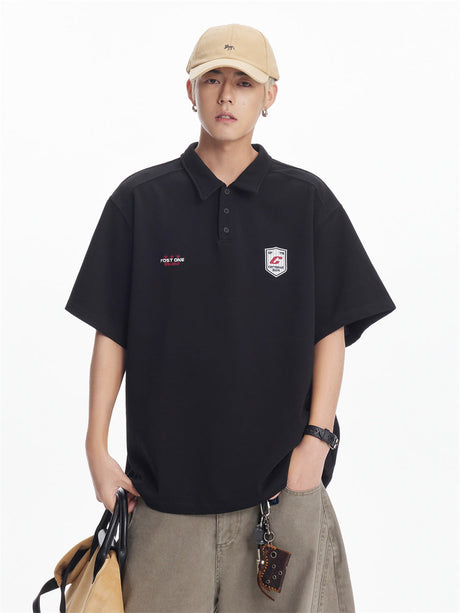 Liber SS Men's Embroidered Polo Shirt