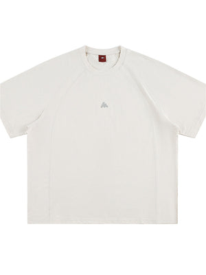 Liber SS Men's Lettering Embroidered T-shirt