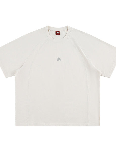 Liber SS Men's Lettering Embroidered T-shirt