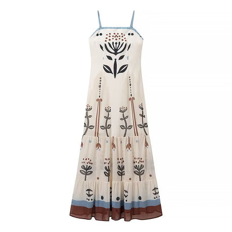 Liber SS Women's Floral Maxi Dress