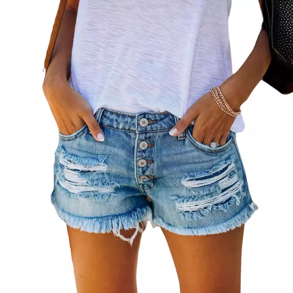 Liber SS Women's Denim Shorts