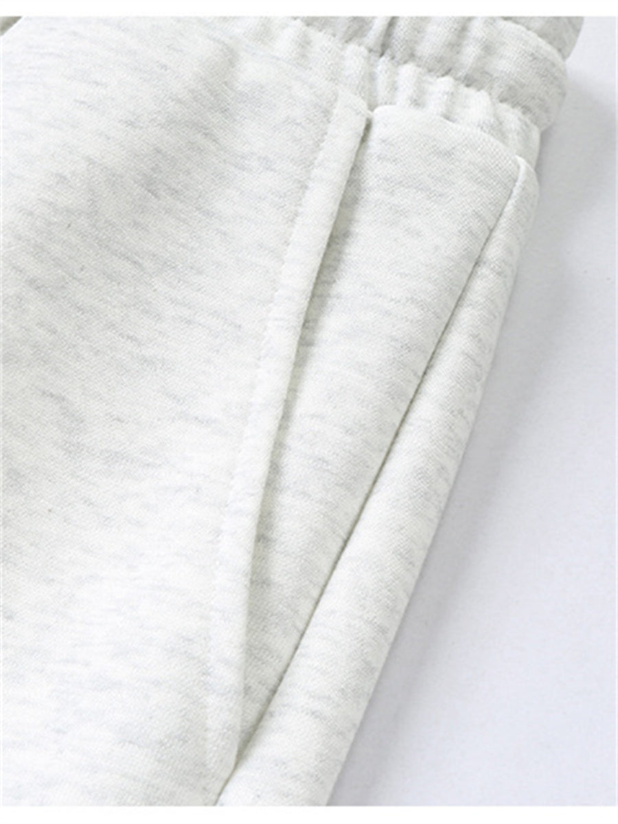 Liber Summer Men's Pocket decoration Solid Color Sweatpants Pants