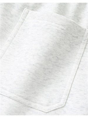 Liber Summer Men's Pocket decoration Solid Color Sweatpants Pants