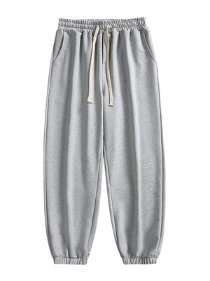 Liber Summer Men's Pocket decoration Solid Color Sweatpants Pants
