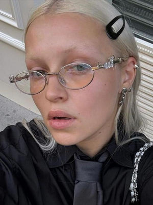 Liber ACC Oval Glasses&Eyewear