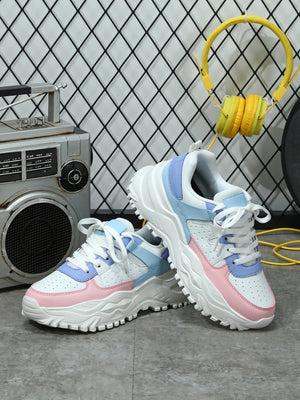 Liber Four Seasons Women's Thick-soled Casual Sports Shoes