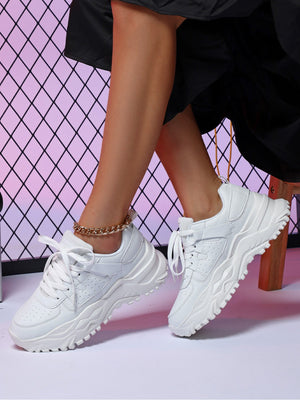 Liber Four Seasons Women's Thick-soled Casual Sports Shoes