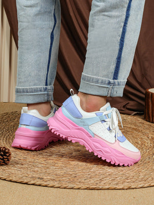 Liber Four Seasons Women's Thick-soled Casual Sports Shoes