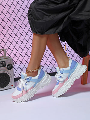 Liber Four Seasons Women's Thick-soled Casual Sports Shoes