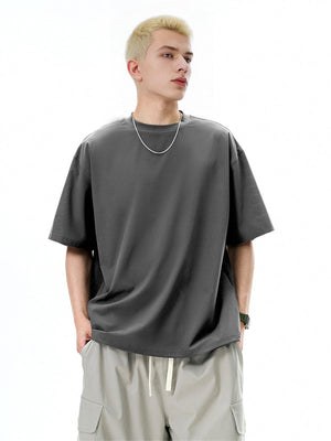 Liber SS Men's Solid Color Outdoor Quick-Drying Short Sleeve T-Shirt