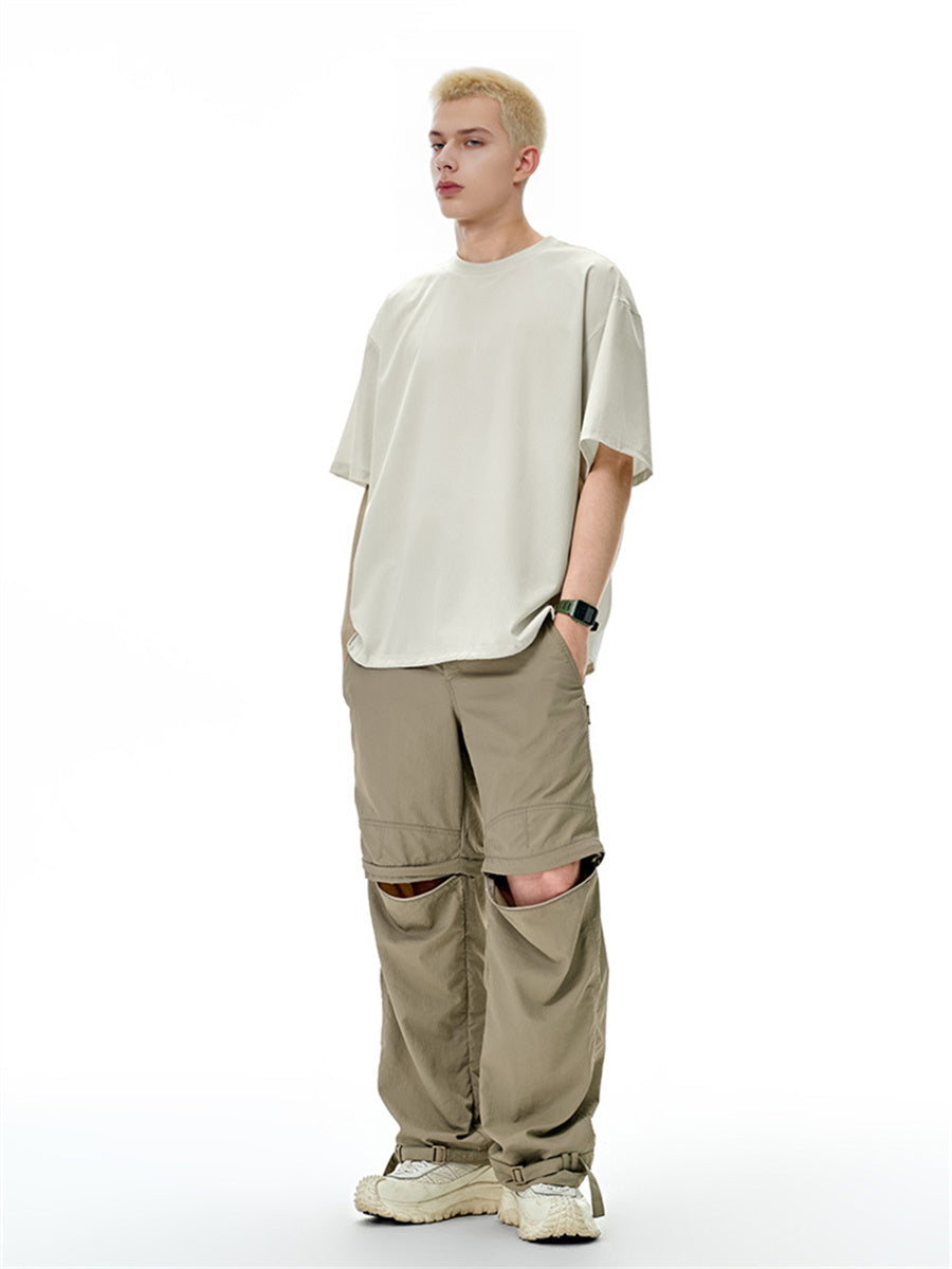 Liber SS Men's Solid Color Outdoor Quick-Drying Short Sleeve T-Shirt