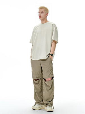 Liber SS Men's Solid Color Outdoor Quick-Drying Short Sleeve T-Shirt