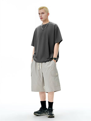 Liber SS Men's Solid Color Outdoor Quick-Drying Short Sleeve T-Shirt