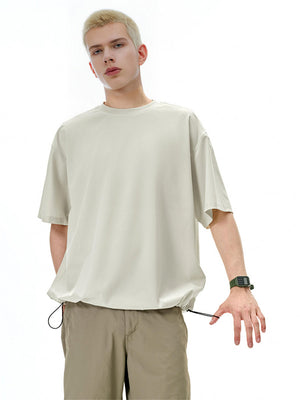 Liber SS Men's Solid Color Outdoor Quick-Drying Short Sleeve T-Shirt