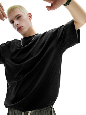 Liber SS Men's Solid Color Outdoor Quick-Drying Short Sleeve T-Shirt