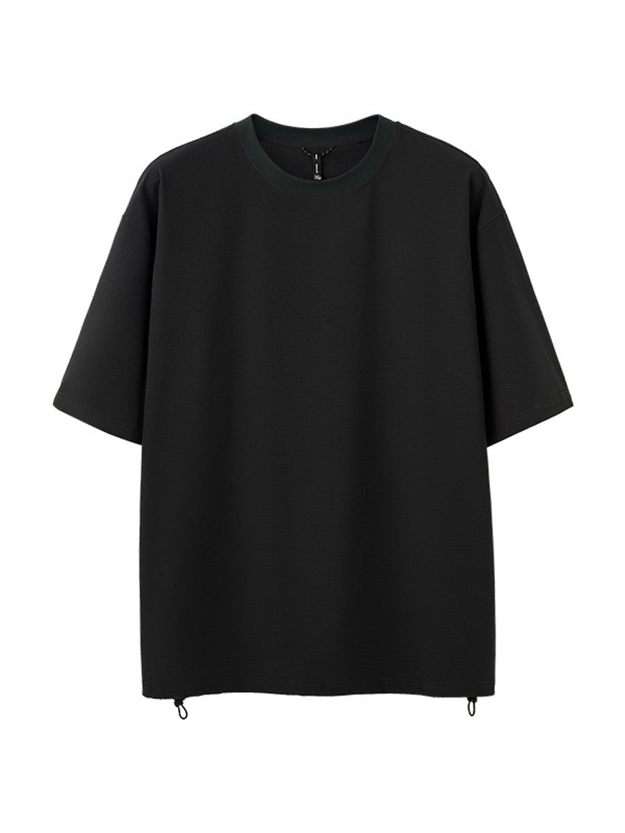 Liber SS Men's Solid Color Outdoor Quick-Drying Short Sleeve T-Shirt