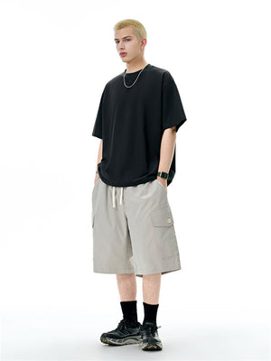 Liber SS Men's Solid Color Outdoor Quick-Drying Short Sleeve T-Shirt