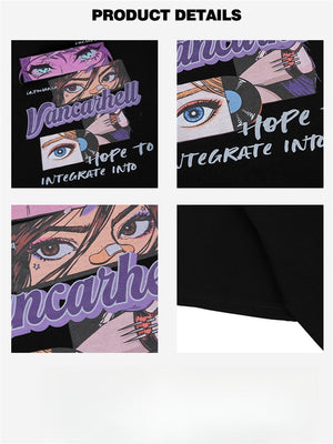 Liber Summer Men's Printed Cartoon T-shirts