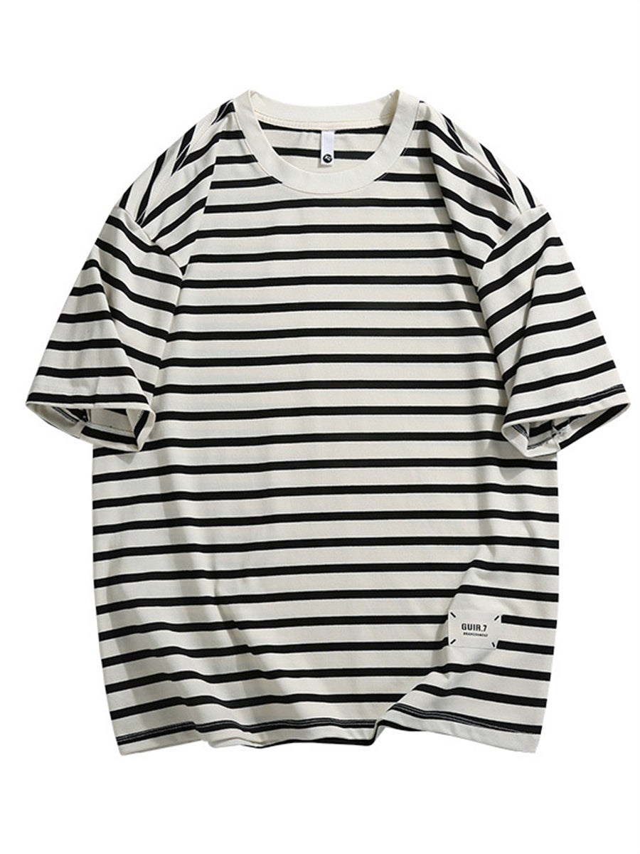 Liber Summer Men's Stripes T-shirts