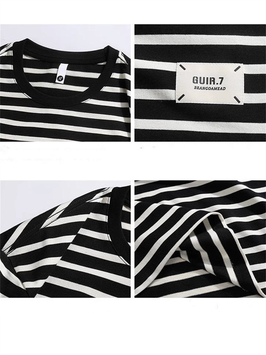 Liber Summer Men's Stripes T-shirts