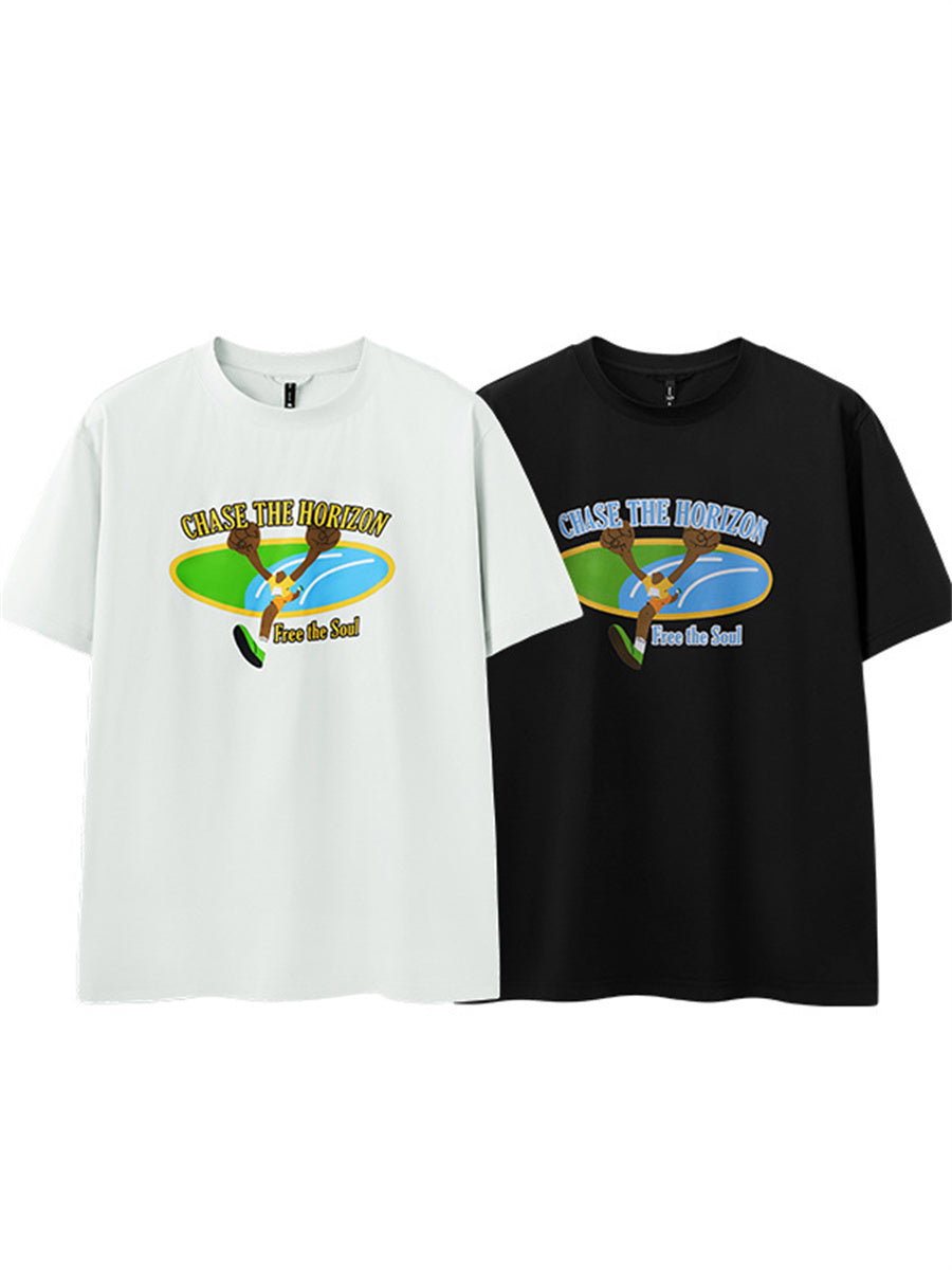 Liber SS Men's Printed T-Shirt