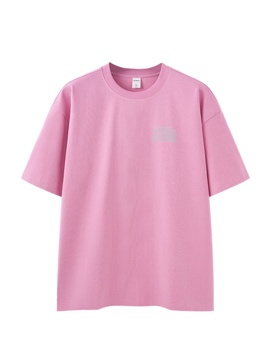 Liber SS Men's Lettering Printed T-Shirt