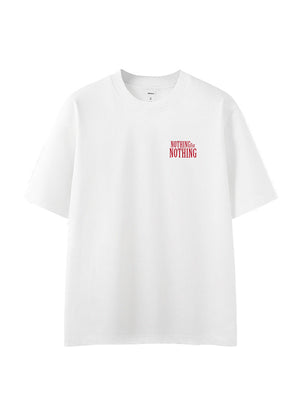 Liber SS Men's Lettering Printed T-Shirt