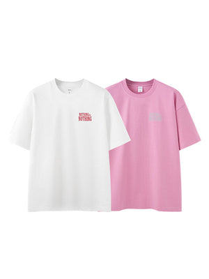Liber SS Men's Lettering Printed T-Shirt