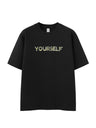 Liber SS Men's Lettering Printed T-Shirt