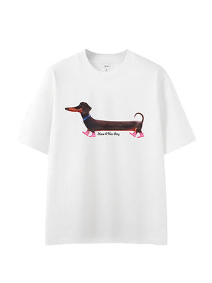 Liber SS Men's Printed Animal T-Shirt