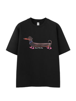 Liber SS Men's Printed Animal T-Shirt