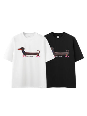 Liber SS Men's Printed Animal T-Shirt