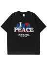 Liber SS Men's Printed Lettering T-Shirt