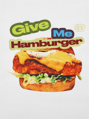 Liber SS Men's Printed Hamburger T-Shirt