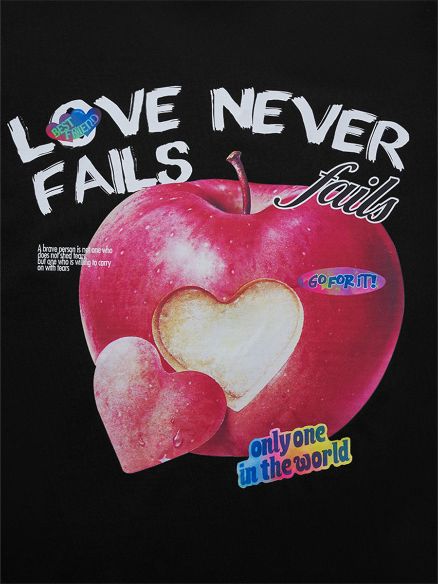 Liber SS Men's Printed Fruit T-Shirt