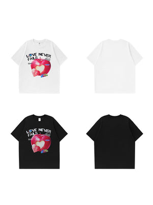 Liber SS Men's Printed Fruit T-Shirt