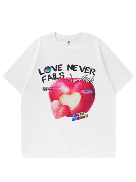 Liber SS Men's Printed Fruit T-Shirt