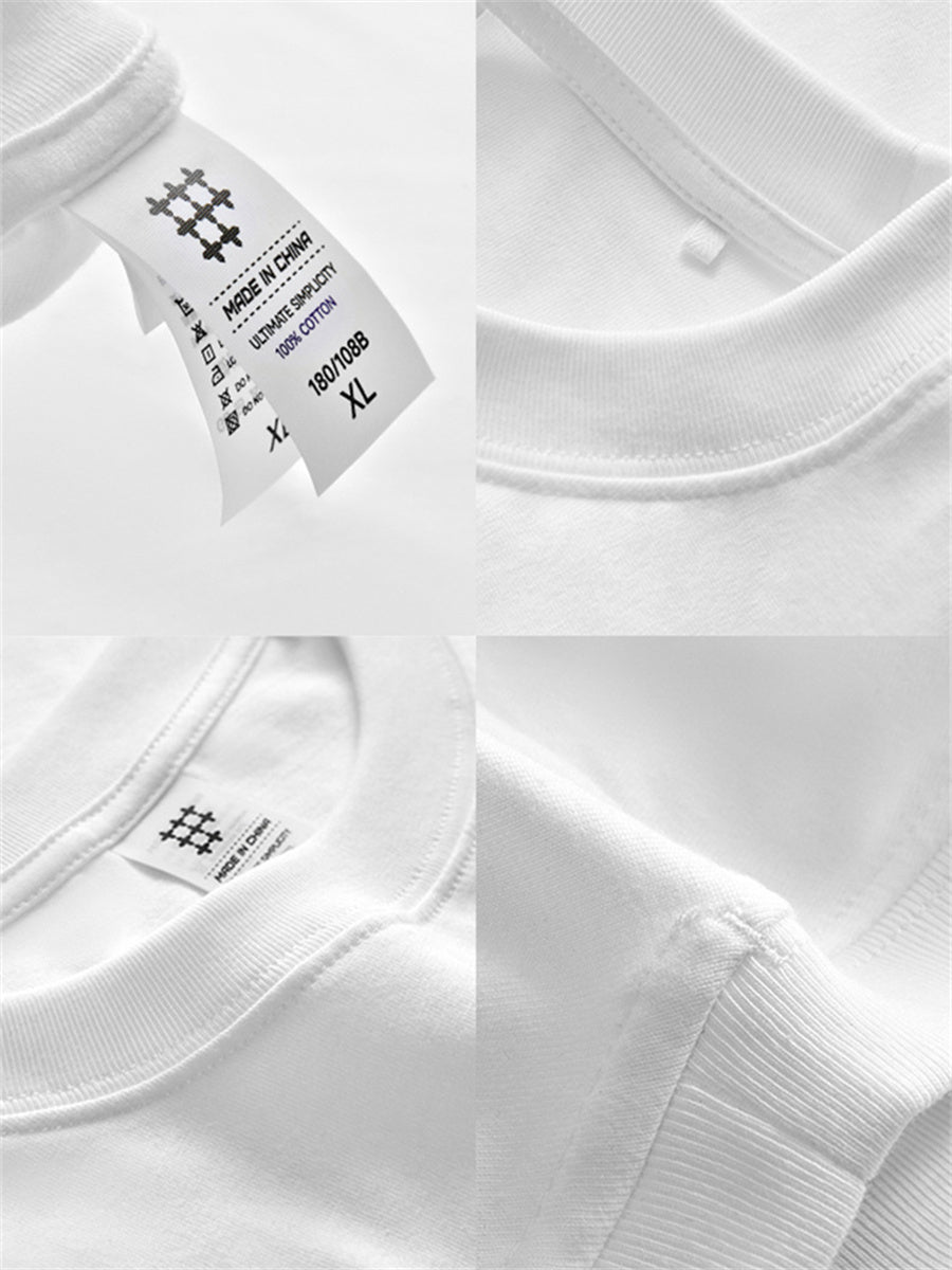 Liber SS Men's Lettering Printed T-Shirt