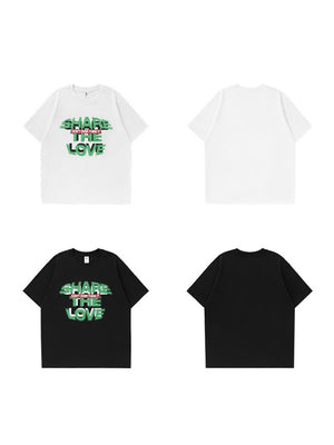 Liber SS Men's Lettering Printed T-Shirt