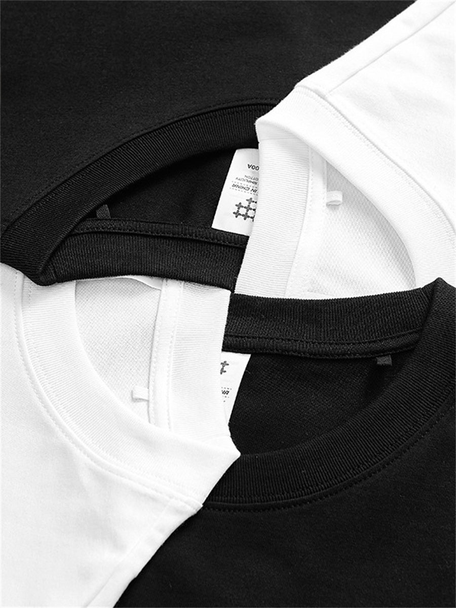 Liber SS Men's Lettering Printed T-Shirt