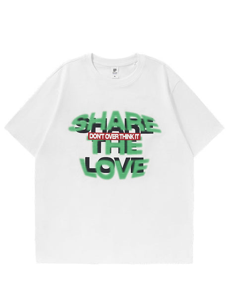Liber SS Men's Lettering Printed T-Shirt