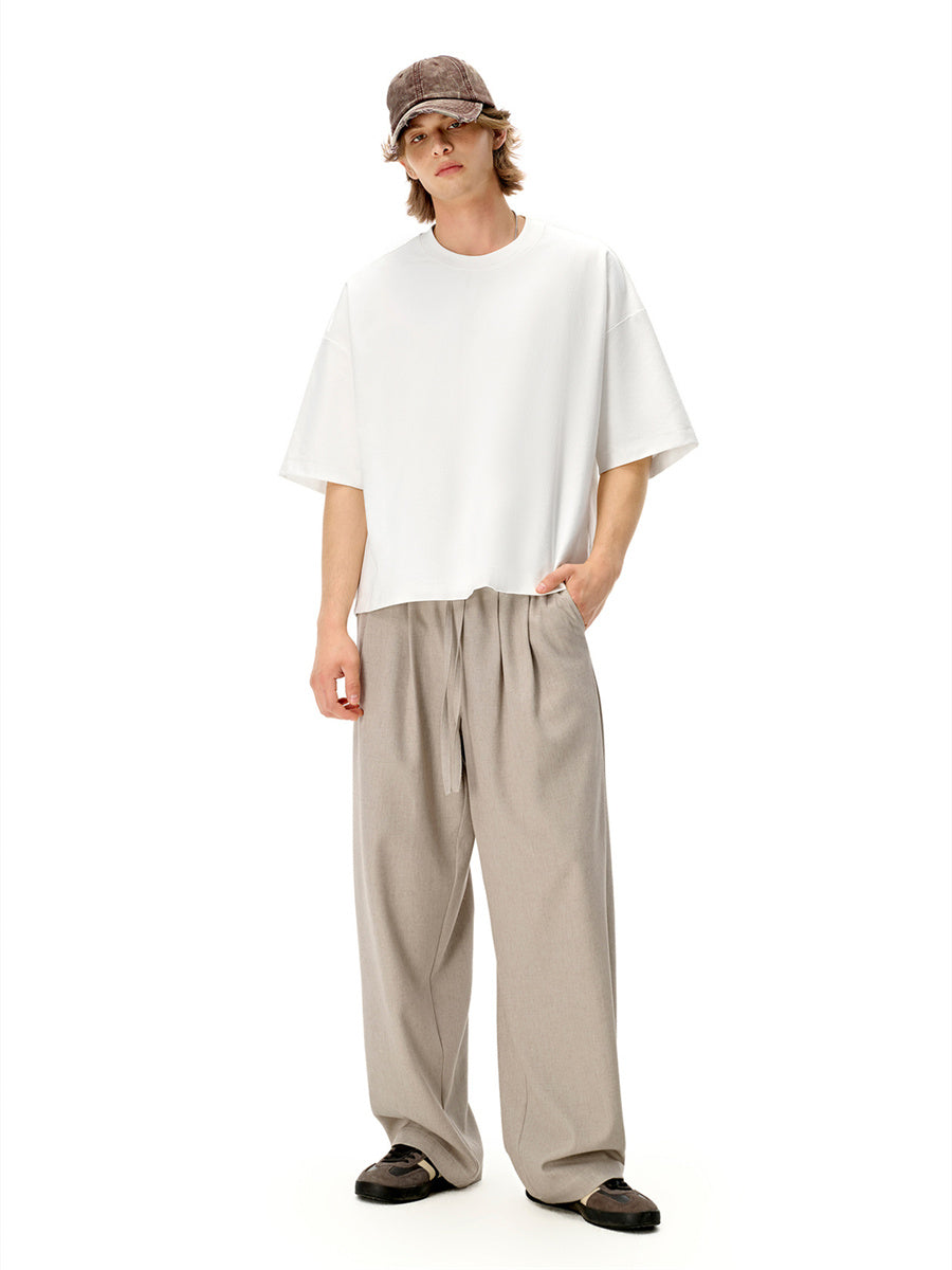 Liber SS Men's Solid T-Shirt