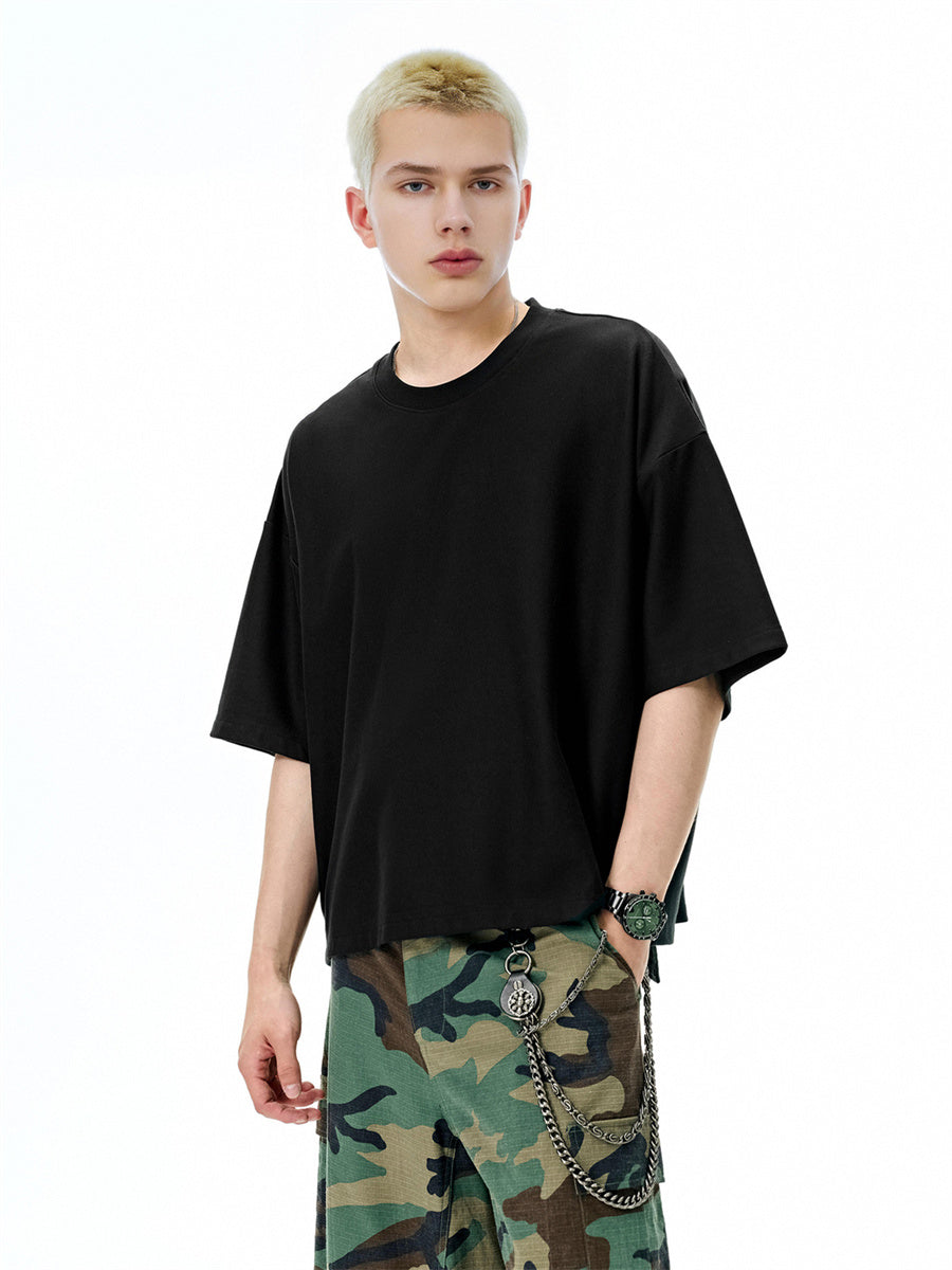 Liber SS Men's Solid T-Shirt