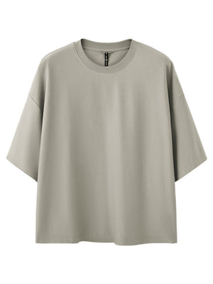 Liber SS Men's Solid T-Shirt