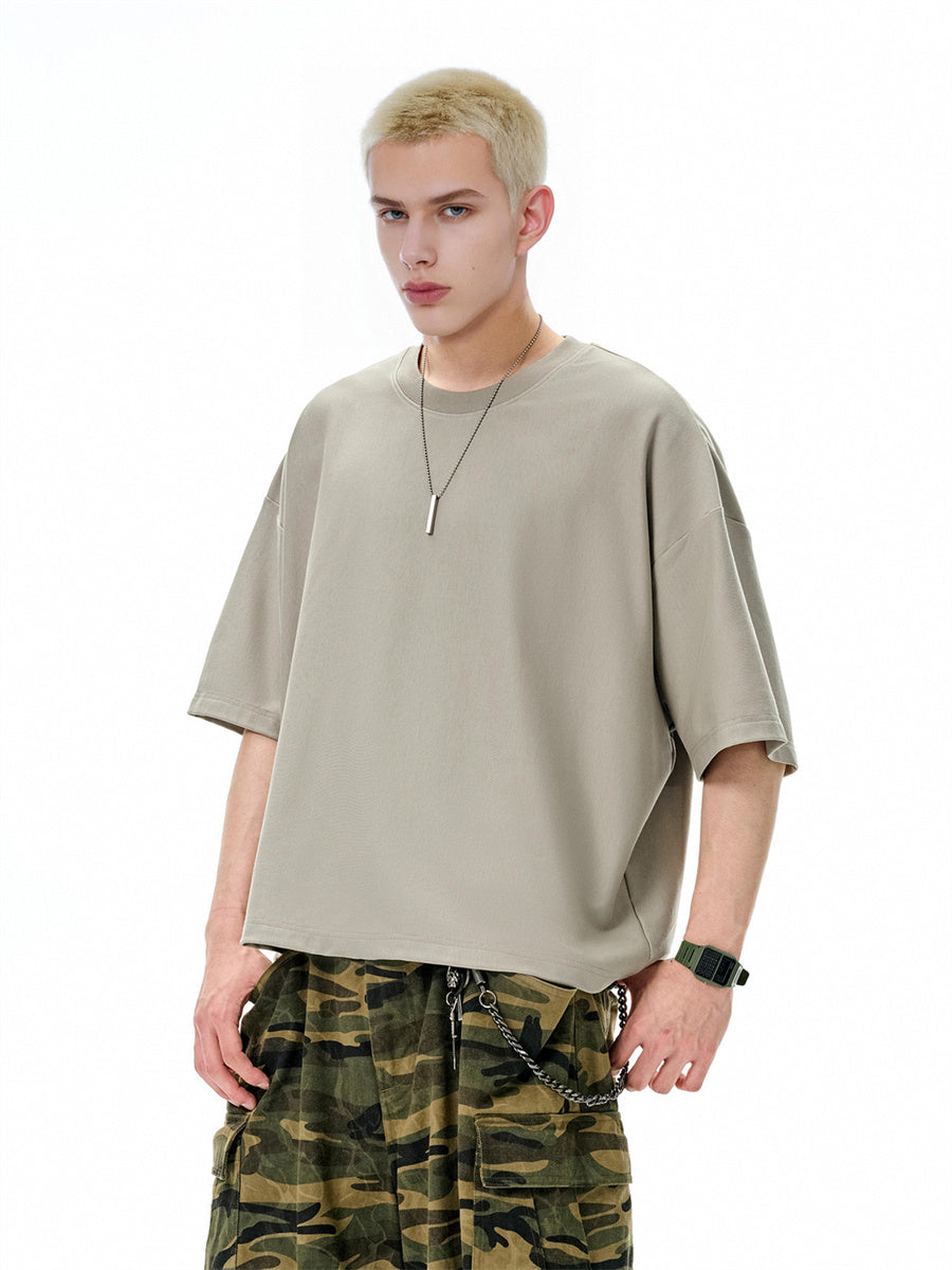 Liber SS Men's Solid T-Shirt